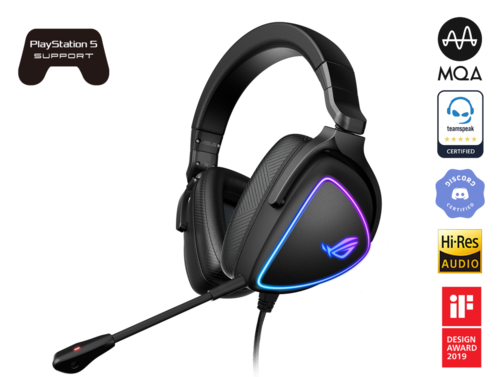 ASUS ROG Delta S Lightweight USB-C Gaming Headset with AI